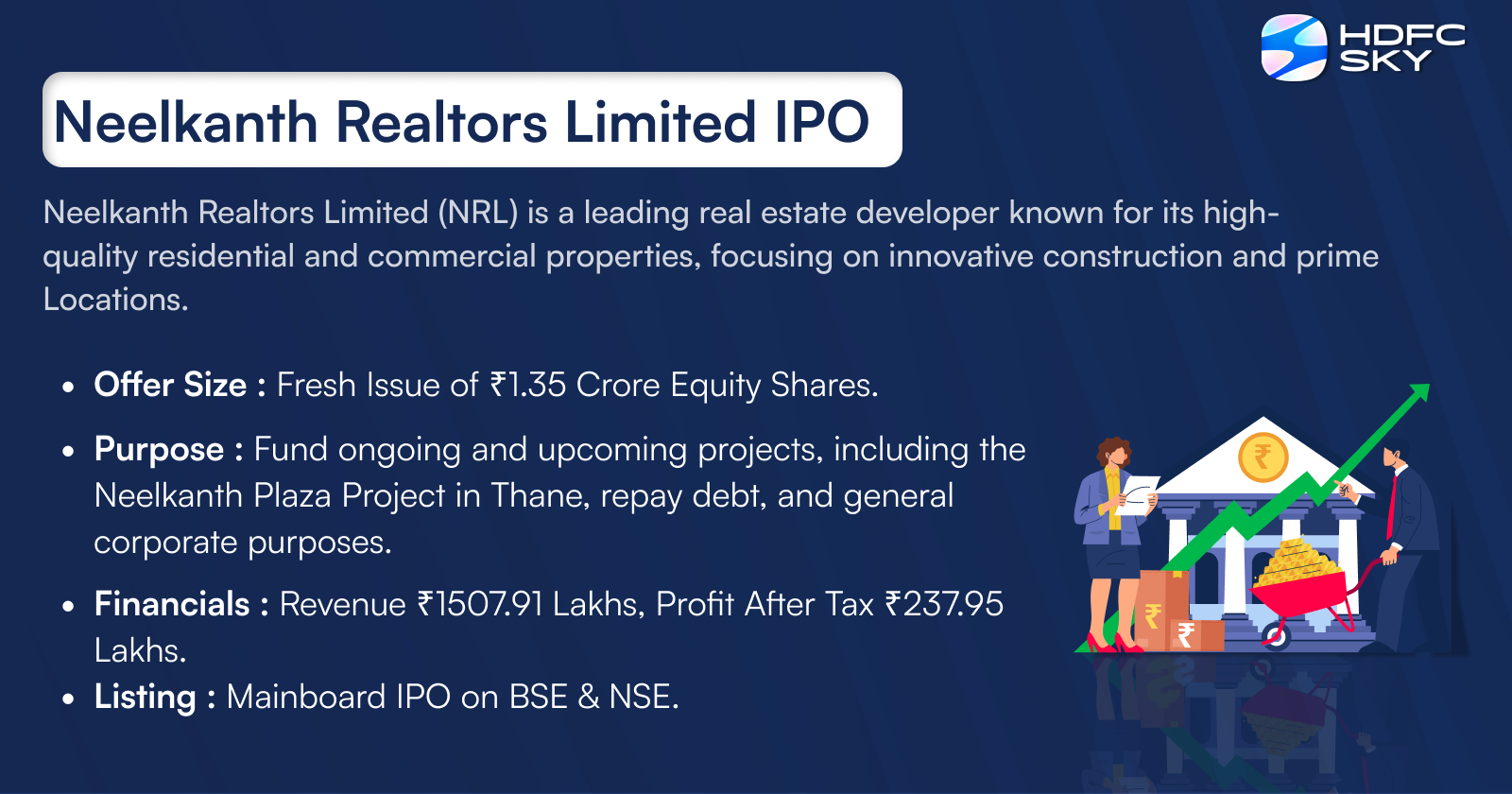 Neelkanth Realtors Limited IPO Highlights