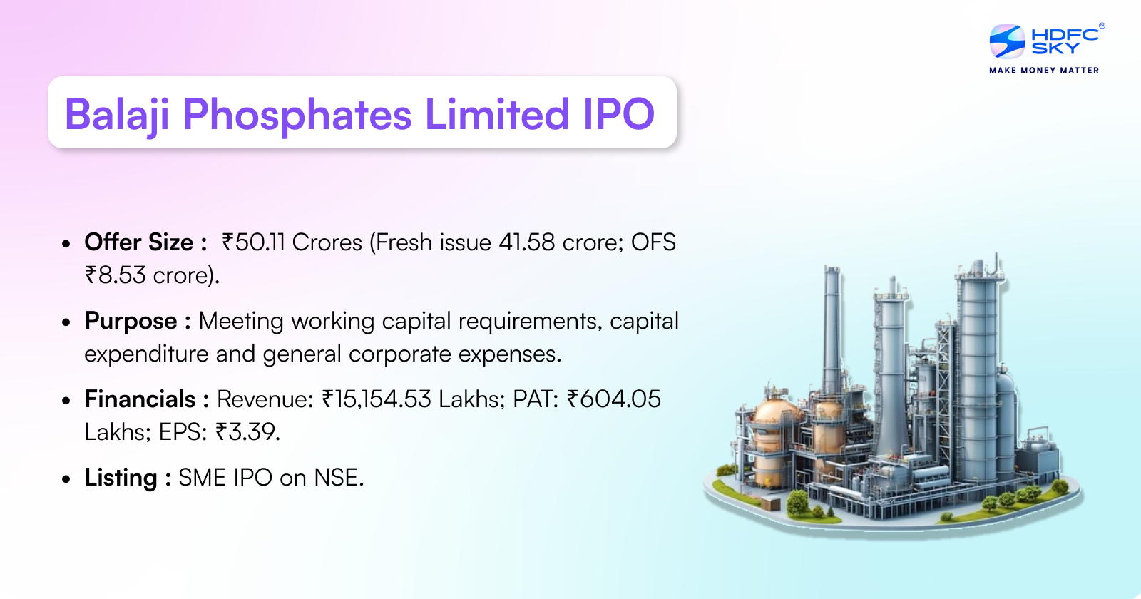 Balaji Phosphates Limited IPO
