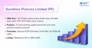 Sunshine Pictures Limited IPO