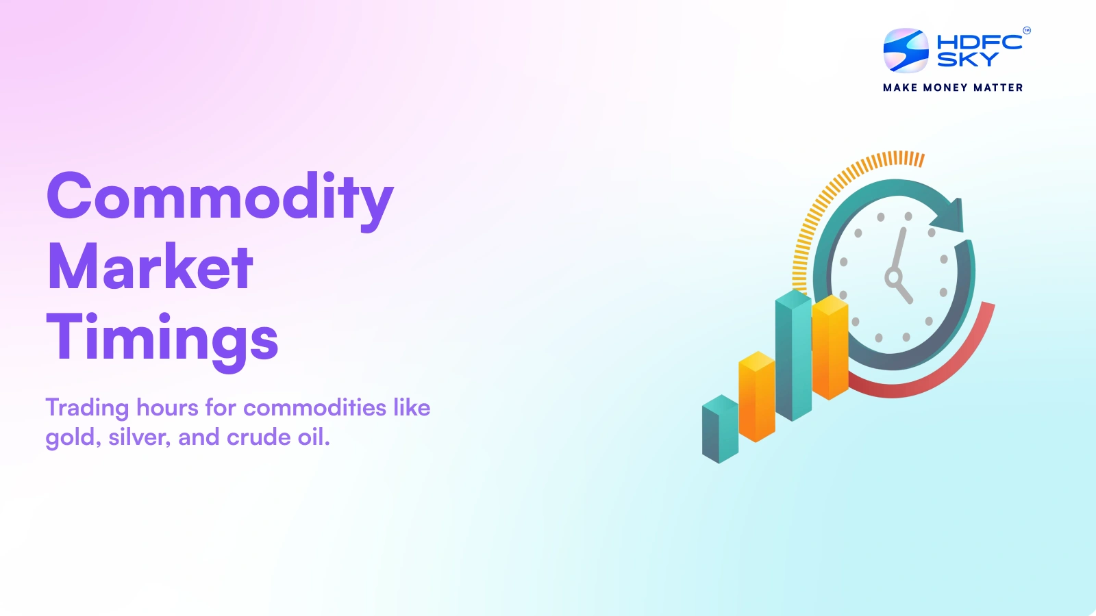 What are the Timings for Commodity Market Trading in India?