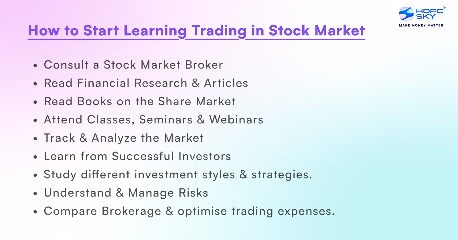 How to Learn Share Market_