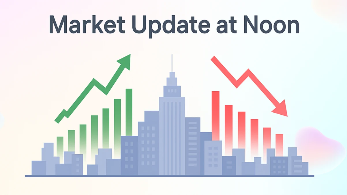 Indian Equity Markets Slightly in Green; Nifty 50, Sensex Slightly Up by Midday