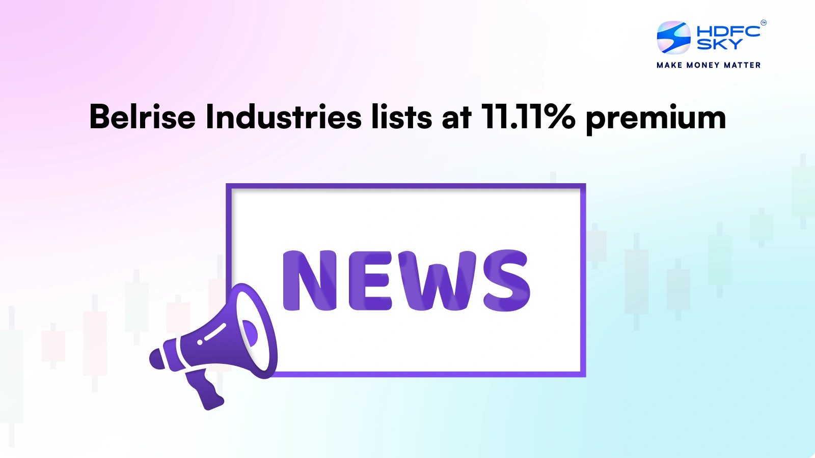 Belrise Industries Lists at 11.11% Premium