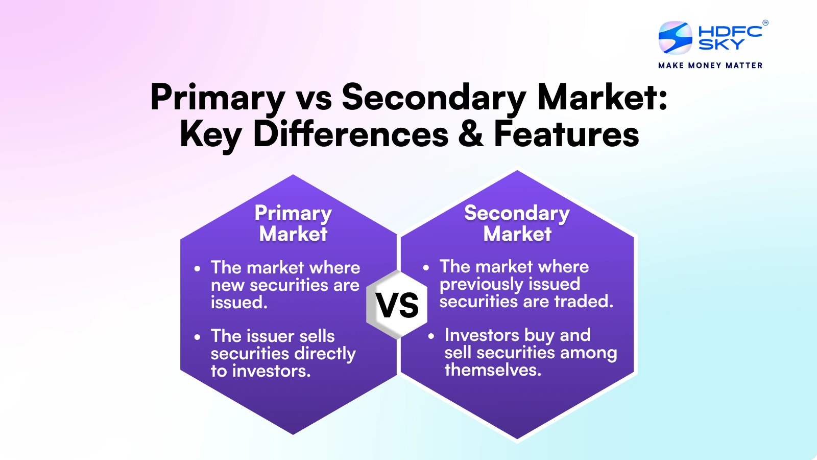 Difference Between Primary And Secondary Market