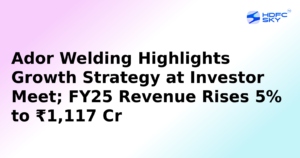 Ador Welding Posts PBT of Rs. 31 Crore in March Quarter