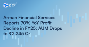 Arman Financial Services' Profit in FY25 Down by 70%