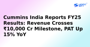 Cummins India's Profit in FY25 Up by 15%