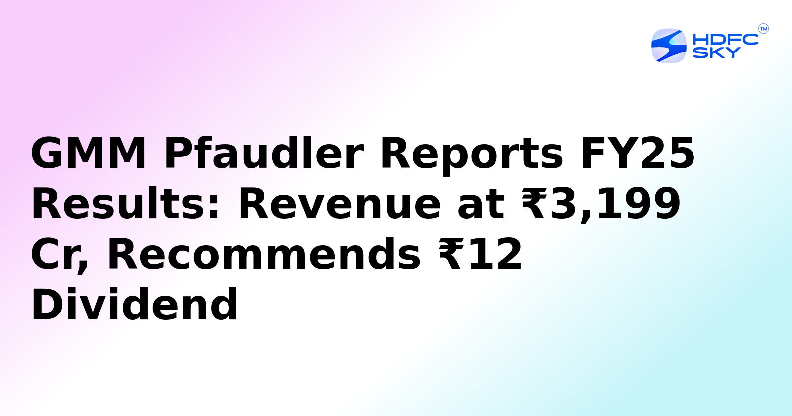 GMM Pfaudler's Profit Down by 42%