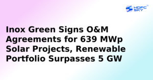 Inox Green Bags 639 MWp Solar O&M Contracts