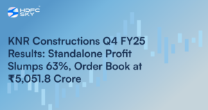 KNR Constructions' Profit in March Quarter Down by 63%