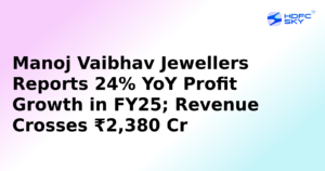 Manoj Vaibhav Jewellers' Profit Up by 30.1%