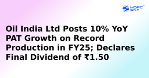 Oil India's Net Profit Up by 10.13%