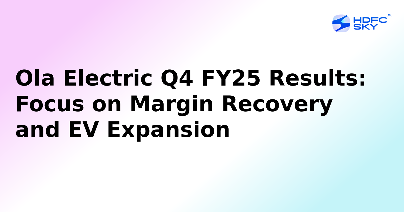 Ola Electric's Revenue Falls by 60.8% in March Quarter