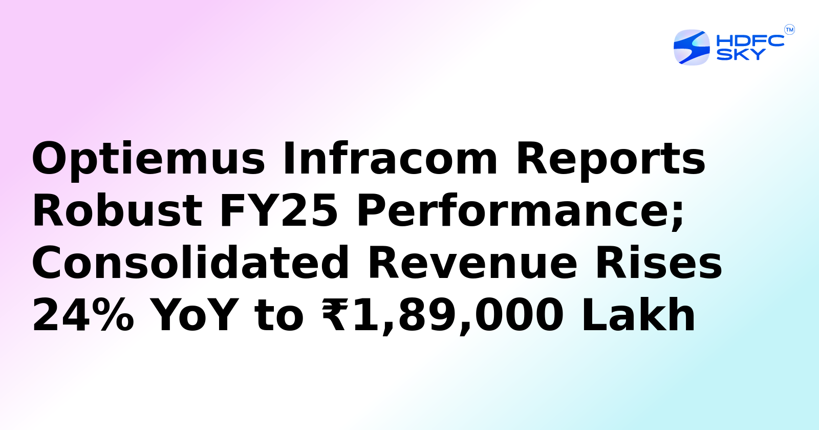 Optiemus Infracom Posts Rs 1.9 Crore Profit in March Quarter