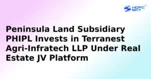 Peninsula Land Ltd Invests in Terranest Agri-Infratech