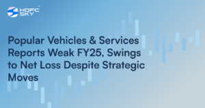 Popular Vehicles and Services Posts Rs. 10.5 Crore Loss in FY25