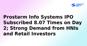 Prostarm Info Systems IPO Sees 8.07x Subscription on Day 2, Driven by HNI and Retail Demand