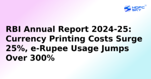 RBI's Note Printing Costs Increase by 24.9% in FY25 to Rs. 6,372 Crore