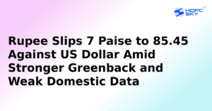 Rupee Depreciates by 7 Paisa Against the Dollar