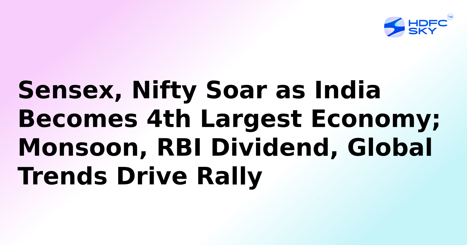 Indian Markets in Green