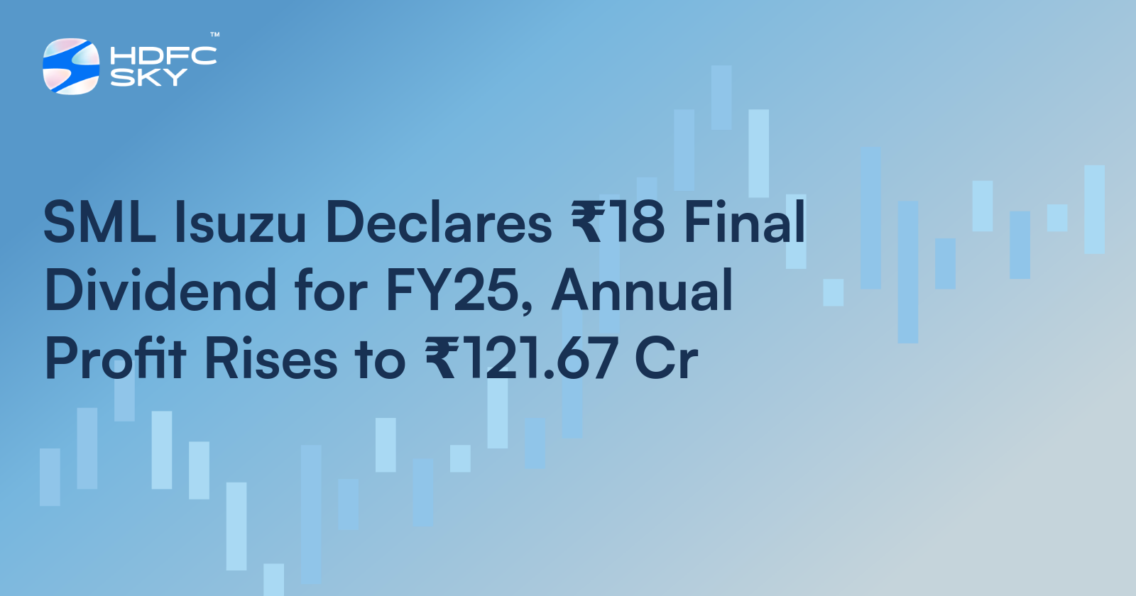 SML Isuzu's Profit in FY25 up by 12.7%