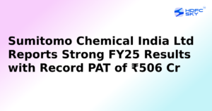 Sumitomo Chemical India's Profit up by 37%