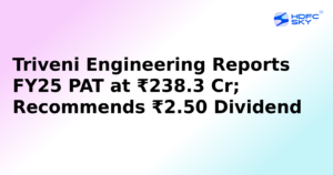 Triveni Engineering's Profit Down by 39.7%
