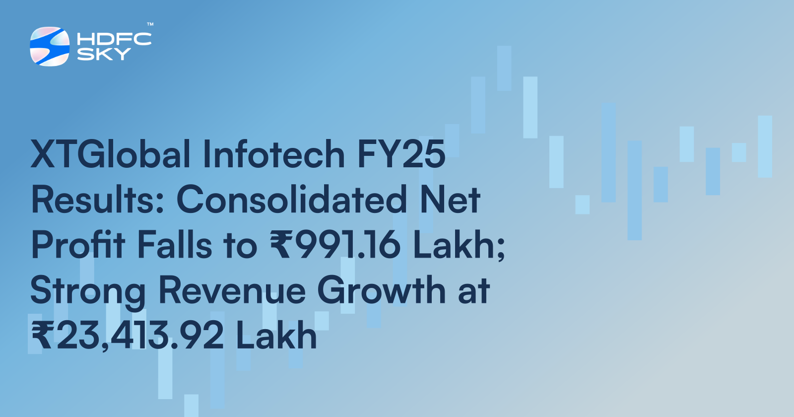 XTGlobal Infotech's March Quarter Profit up by 52.1%