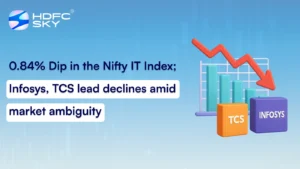 0.84% Dip in the Nifty IT Index; Infosys, TCS Lead Declines Amid Market Ambiguity