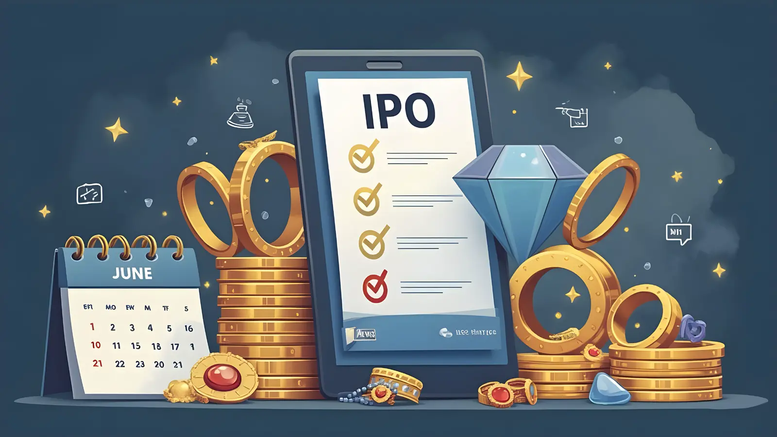 ₹67.11 Cr Pushpa Jewellers IPO Opens June 30: Investment Entry from ₹1.47 Lakh on NSE Emerge