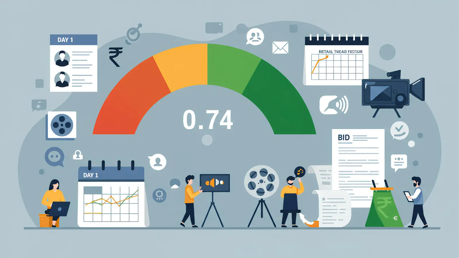 Moving Media Entertainment IPO Subscribed 0.74 Times on Day 1; Retail Leads with 1,169 Bids