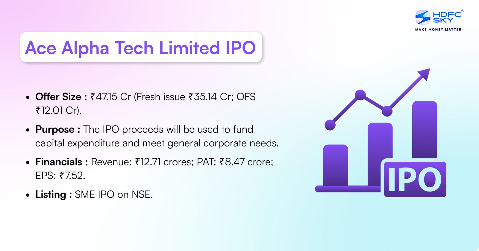Ace Alpha Tech Limited IPO Highlights