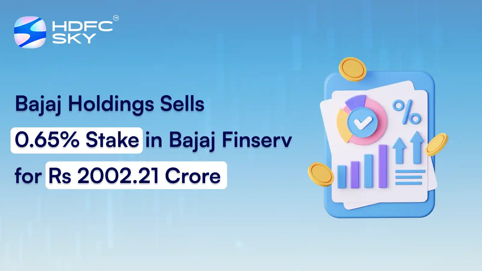 Bajaj Holdings Sells 0.65% Stake in Bajaj Finserv for Rs 2002.21 Crore