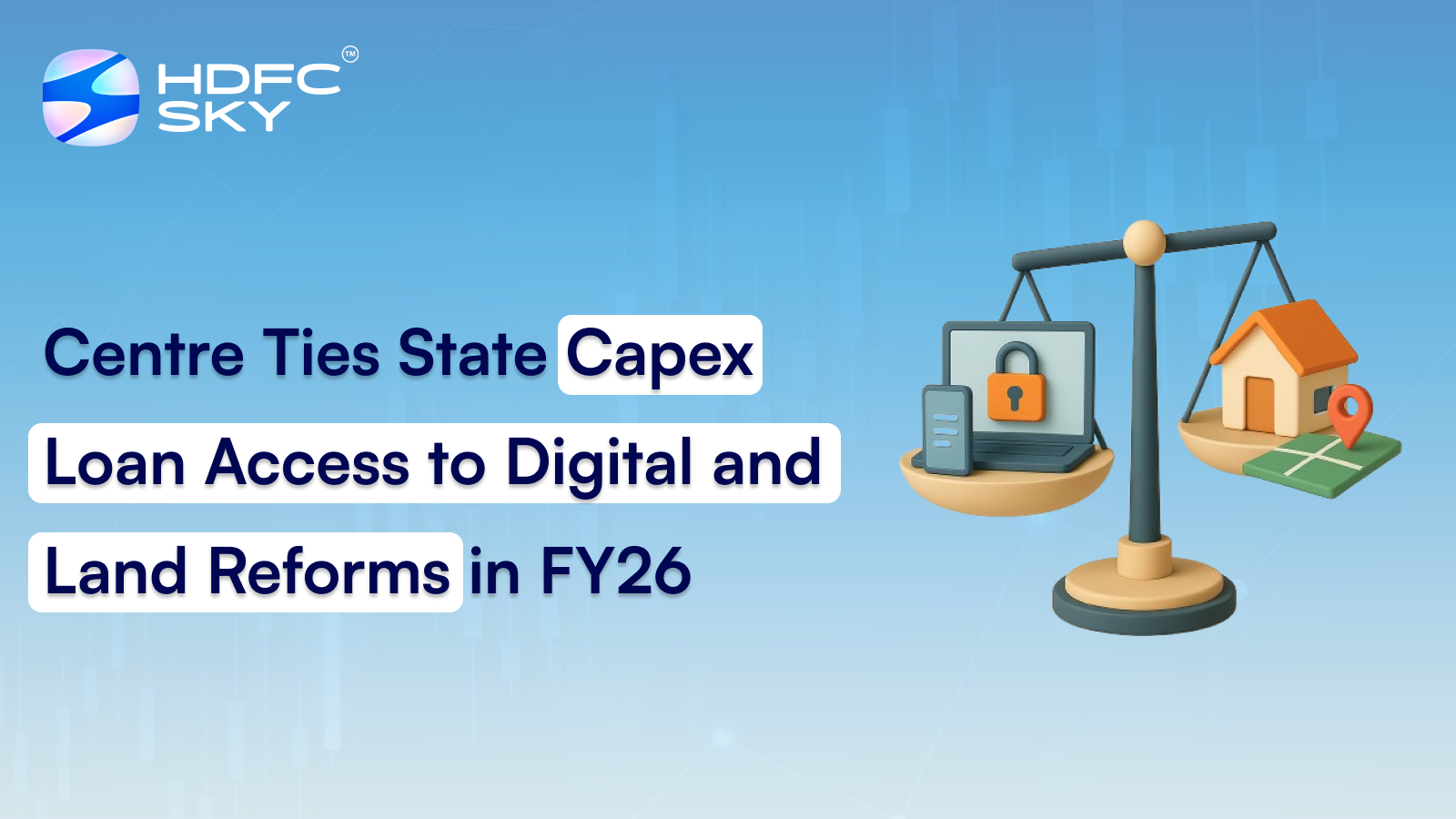 Centre Ties State Capex Loan Access to Digital and Land Reforms in FY26