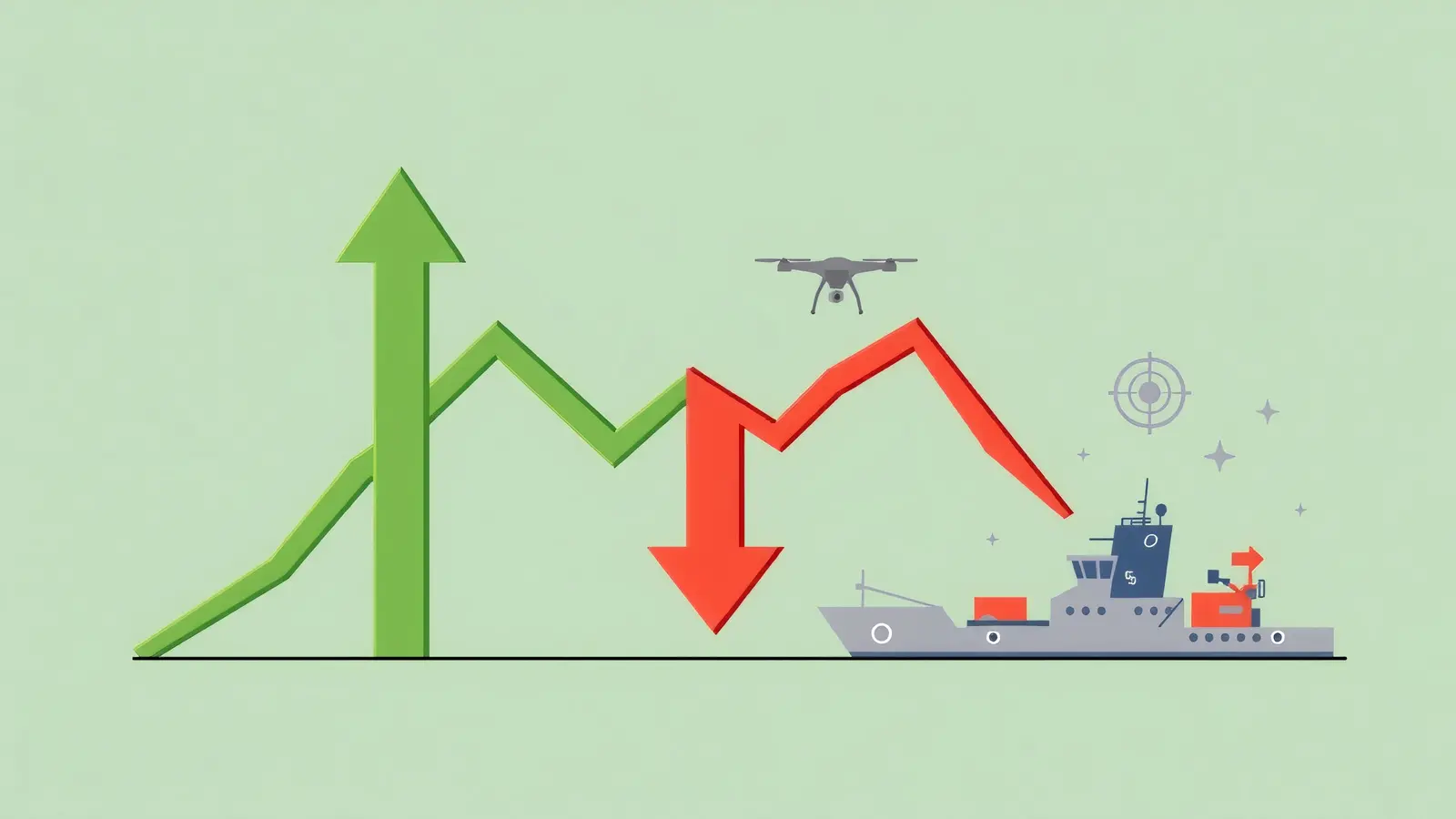 Defence Stocks Dive Despite Market Rally; Ideaforge and Garden Reach Lead Selloff