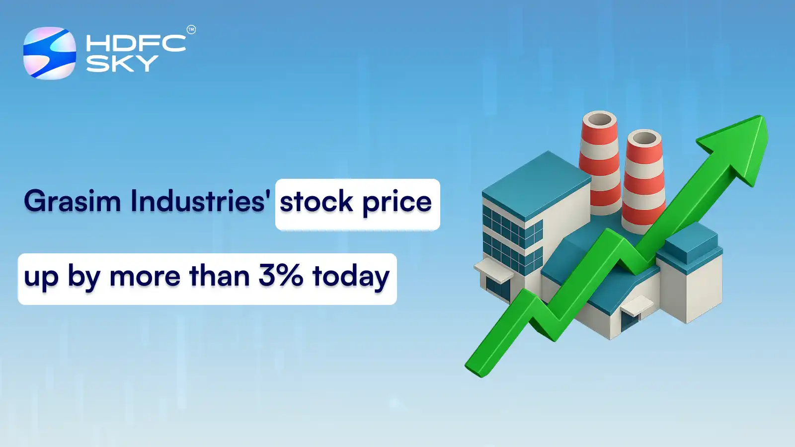 Grasim Industries Stock Price Up by More Than 3% Today