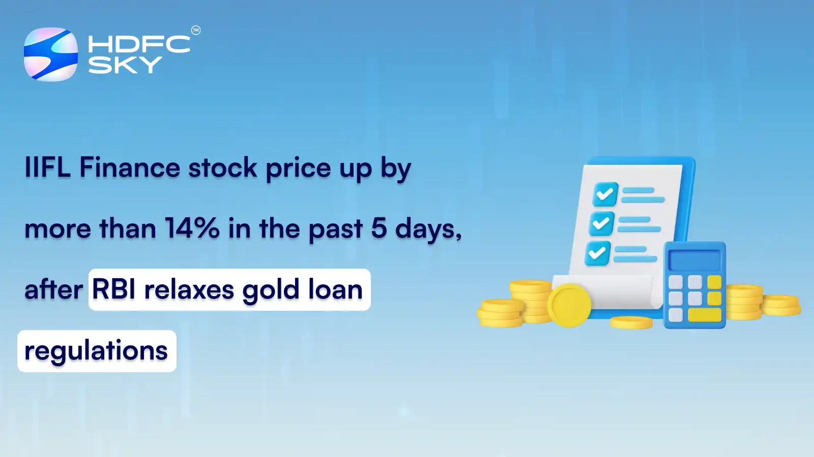 IIFL Finance Stock Price Up by More Than 14% in the Past 5 Days, After RBI Relaxes Gold Loan Regulations