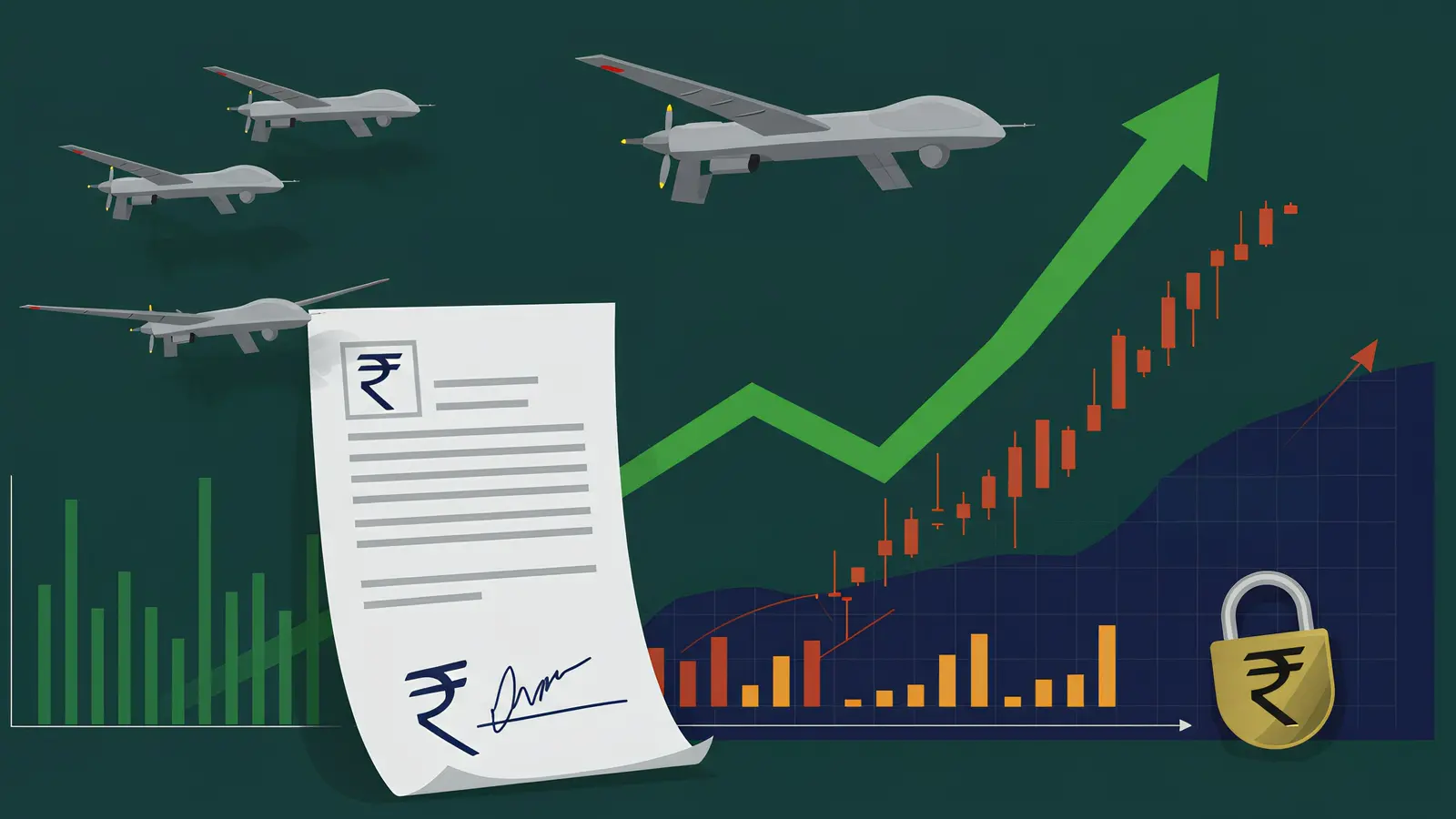 IdeaForge Shares Soar 10% After ₹137 Crore Defence UAV Deal with MoD