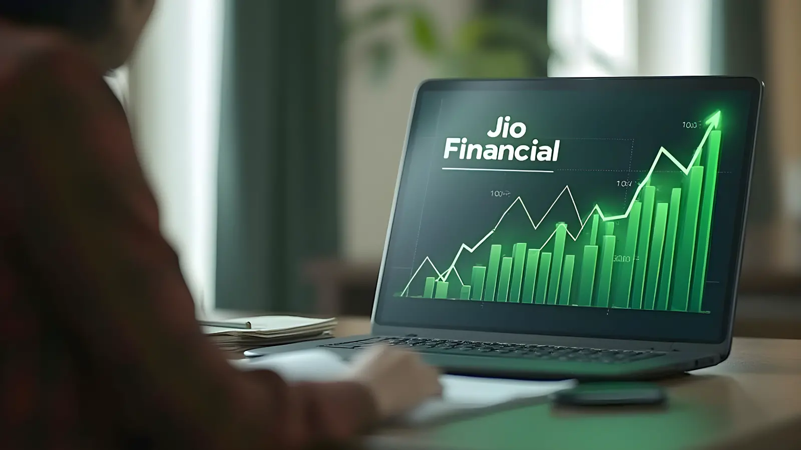 Jio Financial Services' stock price up by more than 50% in the past 3 months