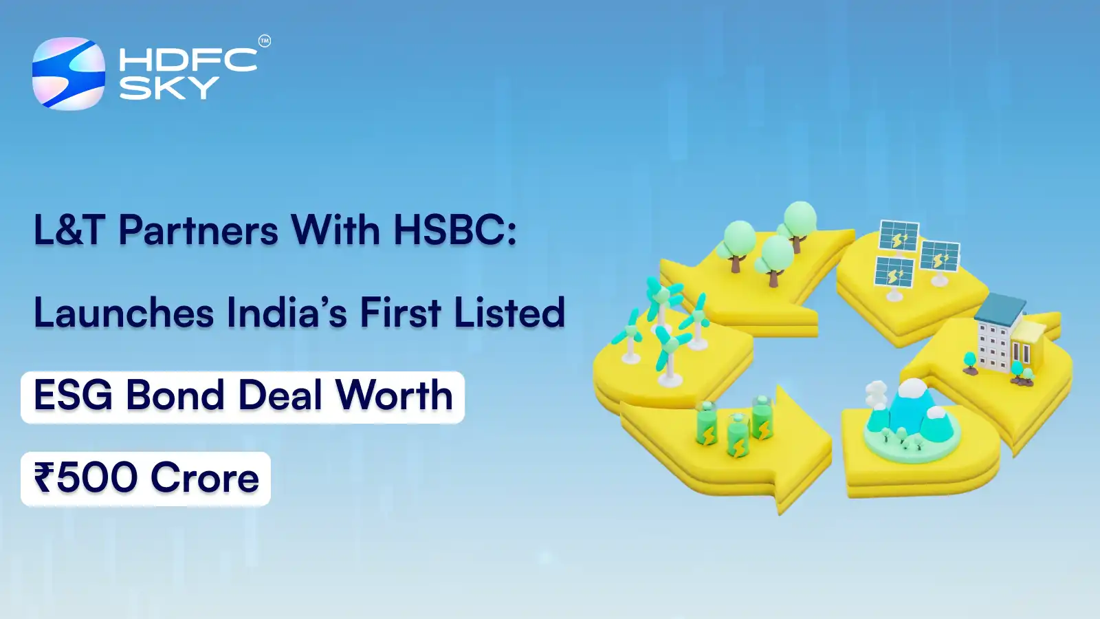L&T Partners With HSBC: Launches India’s First Listed ESG Bond Deal Worth ₹500 Crore
