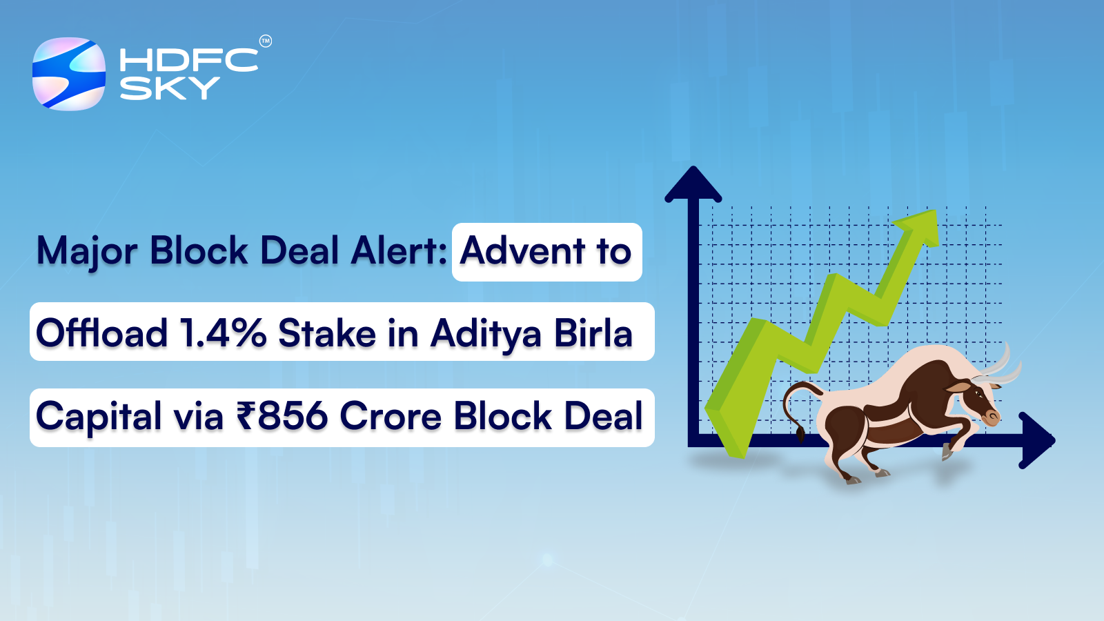 Major Block Deal Alert: Advent to Offload 1.4% Stake in Aditya Birla Capital via ₹856 Crore Block Deal