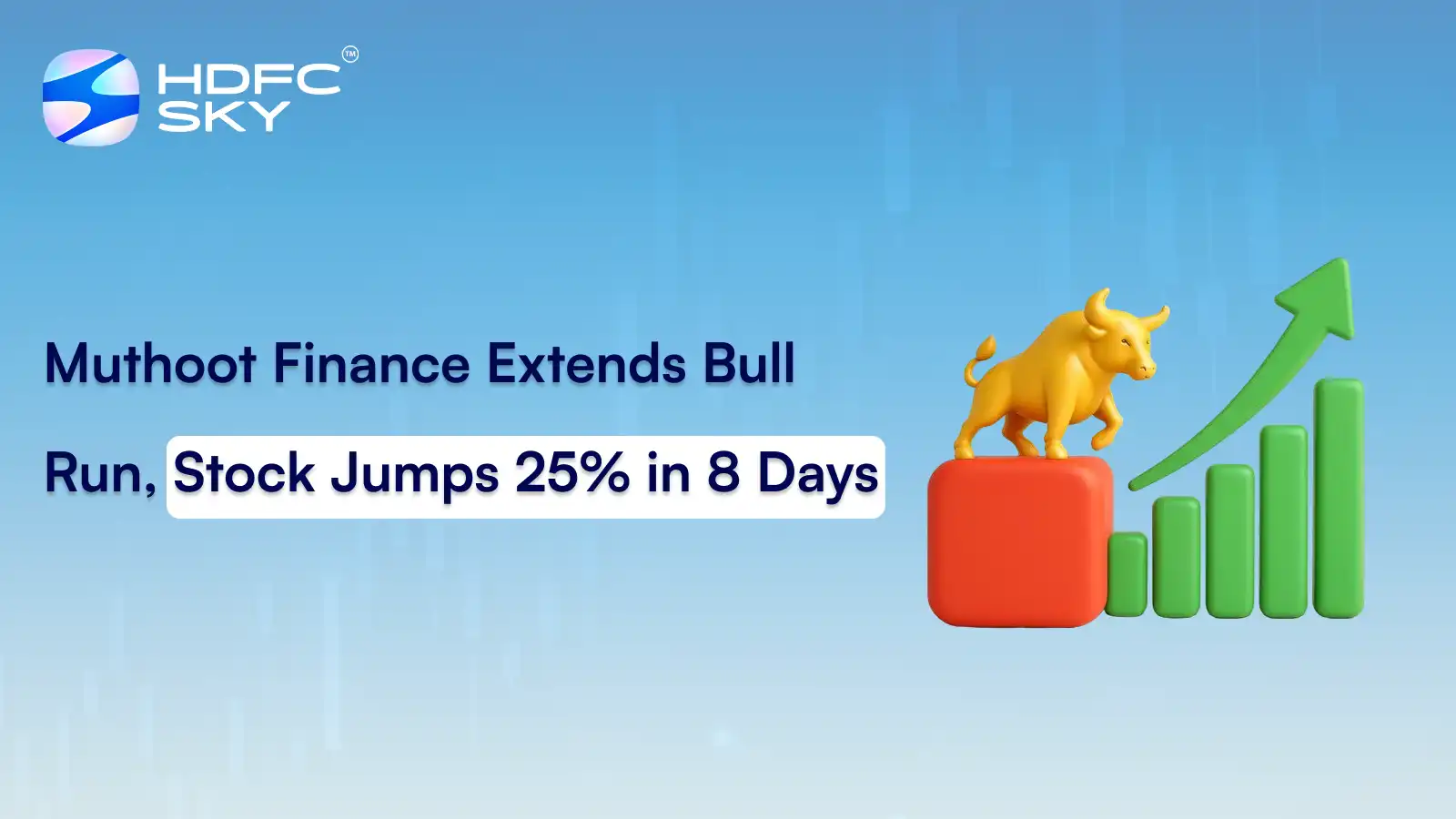 Muthoot Finance Extends Bull Run, Stock Jumps 25% In 8 Days