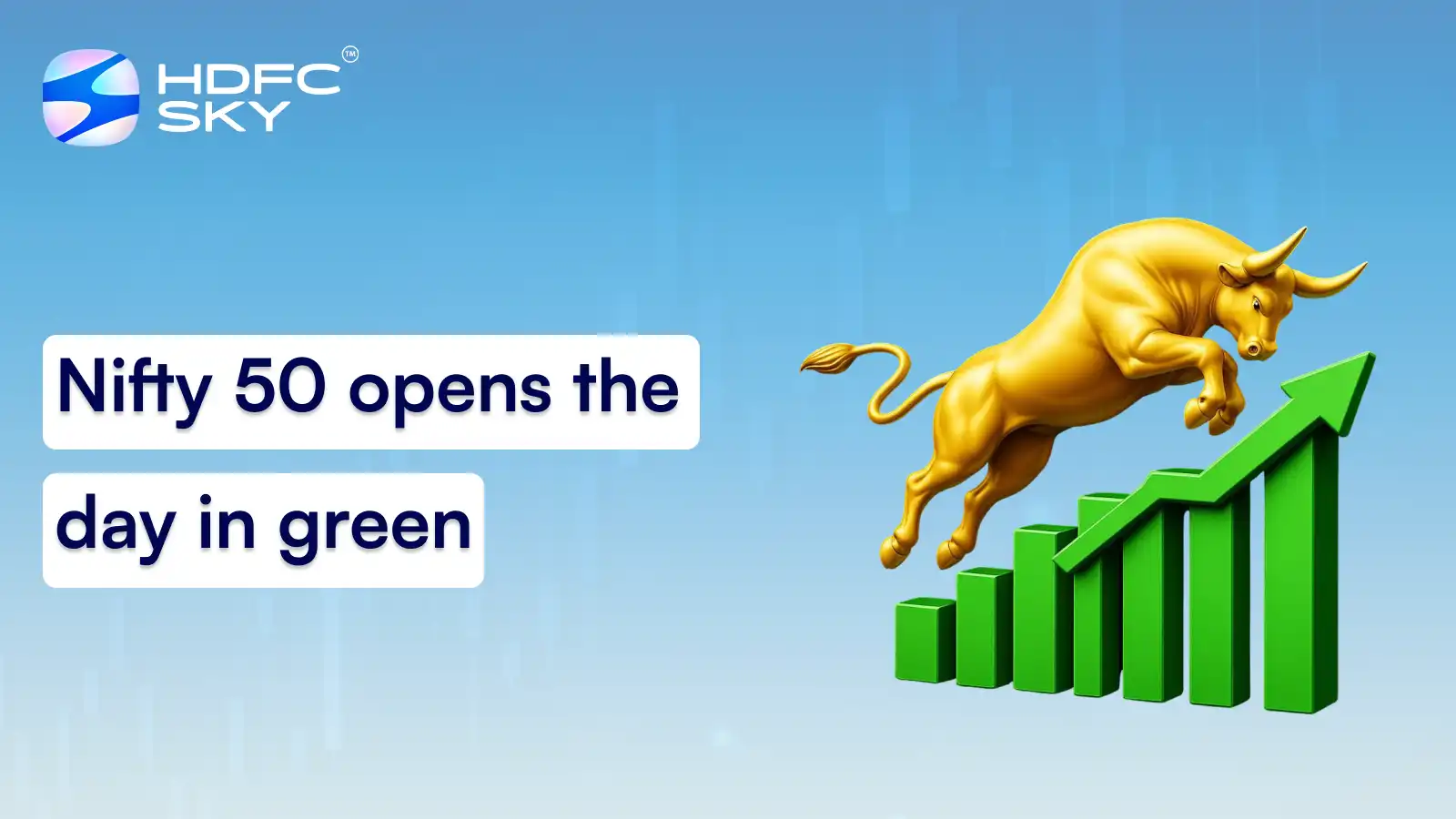 Nifty 50 Opens the Day in Green