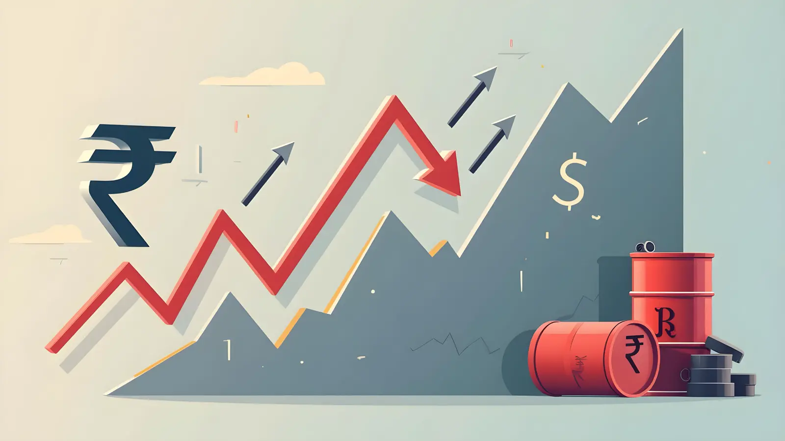 Rupee Hits 5-Month Low at 86.78, Down 23 Paise as Dollar Strengthens and Oil Prices Fluctuate