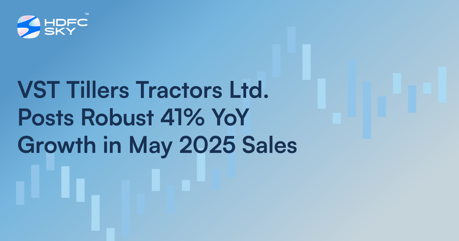 VST Tillers Tractors Ltd. Posts Robust 41% YoY Growth in May 2025 Sales