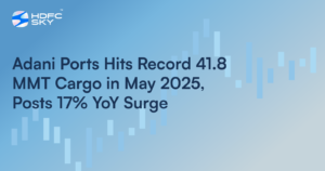 Adani Ports Hits Record 41.8 MMT Cargo in May 2025, Posts 17% YoY Surge