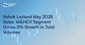 Ashok Leyland’s May Sales Up by 5%