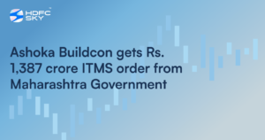 Ashoka Buildcon Gets Rs. 1,387 Crore ITMS Order From Maharashtra Government
