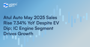 Atul Auto's May Sales Up by 7.34%