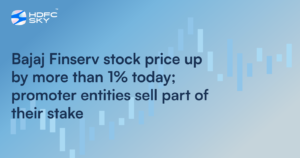Bajaj Finserv Stock Price Up by More Than 1% Today; Promoter Entities Sell Part of Their Stake